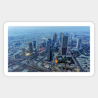 cityscape Sticker